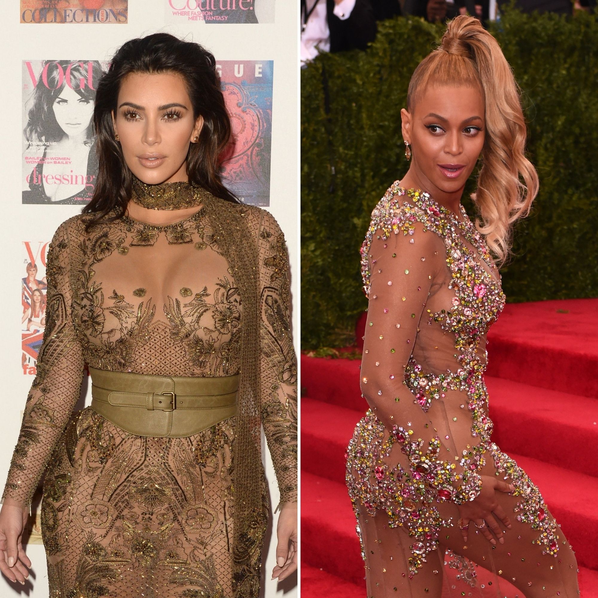 Celebrities Wearing Sheer, See-Through ...